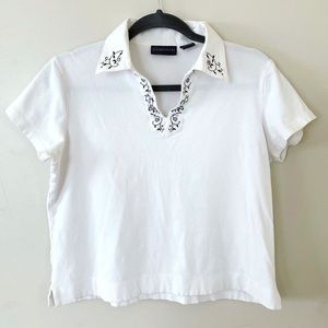 🧵 Relativity Cropped Polo Shirt 🧵